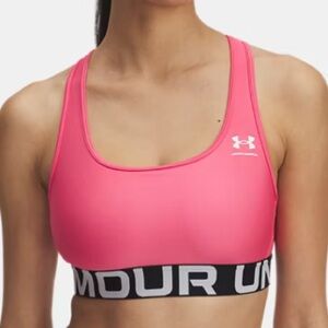 Under Armour Women's Bright Pink Sports Bra